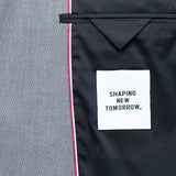 Essential Blazer Regular Asche Twill
