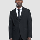 Essential Blazer Regular Schwarz