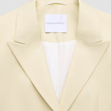 Damen-Essential-Blazer Nebelgelb