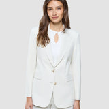 Essential Blazer Off Weiß