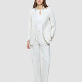 Essential Blazer Off Weiß