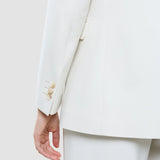 Essential Blazer Off Weiß