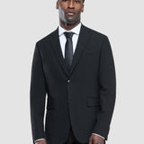 Essential Blazer Slim Schwarz