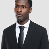 Essential Blazer Slim Schwarz