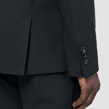 Essential Blazer Slim Schwarz