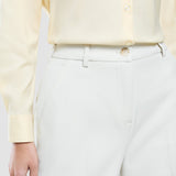 Damen Essential Hose weit Off-White