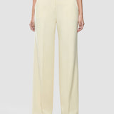 Damen Essential Hose weit nebelgelb