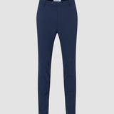 Essential Anzughose Slim Marineblau kariert