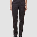 Damenjeans Evelin Tapered Schokolade