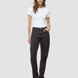 Damenjeans Evelin Tapered Schokolade