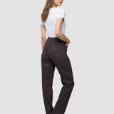 Damenjeans Evelin Tapered Schokolade
