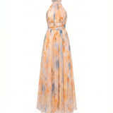 Neckholder Maxikleid