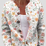 Greta™ | Cardigan mit Blütenzweigen