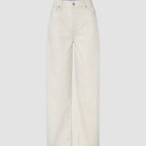 Damen Relaxed Jeans Off Weiß