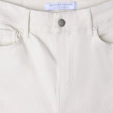 Damen Relaxed Jeans Off Weiß