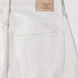 Damen Relaxed Jeans Off Weiß