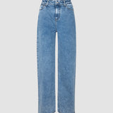 Jeans Straight Snow Blau Waschung