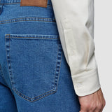 Matteo Jeans Relaxed Fit Mittelblau