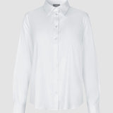 Damen Oxford-Hemd weiß Regular