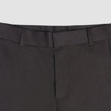 Refined Baumwollhose Relaxed Fit Dunkelbraun