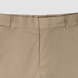 Hose aus veredelter Baumwolle, Relaxed Fit, Sand