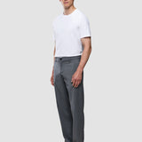 Siena Hose Relaxed Fit Fischgrät Grau