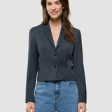 Damen Skye Shorts Blazer Anthrazit Meliert