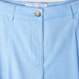 Damen Skye Hose Weit Blau Dunst