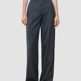 Damen Skye Hose Weit Anthrazit Melange