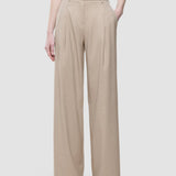 Damenhose Skye weit sandfarben beige meliert