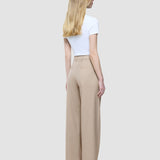 Damenhose Skye weit sandfarben beige meliert