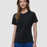 Supima-T-Shirt Schwarz