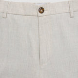 Tech-Leinen-Hose elastisch Sandshell