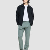 Tech-Leinenhose elastisch Urban Grün